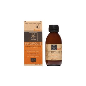 Apivita Propolis Kids, Παιδικό Βιολογικό Σιρόπι για το Λαιμό με Μέλ... Apivita Propolis Kids, Παιδικό Βιολογικό Σιρόπι για το Λαιμό με Μέλ...