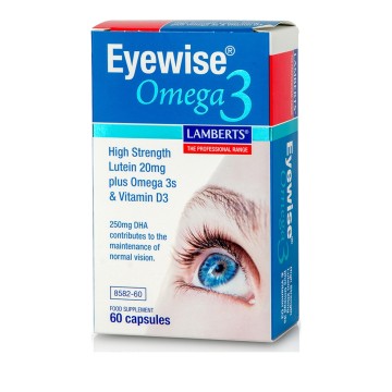 Lamberts Eyewise Omega 3, Supplément nutritionnel pour une bonne santé oculaire 60Caps