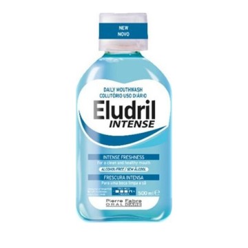 Eludril Intense, Solution Buvable Quotidienne Sensation de Fraîcheur Intense 500 ml