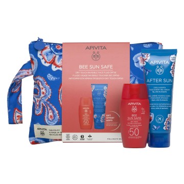 Apivita Promo Bee Sun Safe Dry Touch Invisible Face Fluid Spf50 50ml & After Sun 100ml