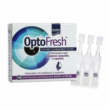 Intermed Optofresh Οφθαλμικές Σταγόνες 10x0.5ml Intermed Optofresh Οφθαλμικές Σταγόνες 10x0.5ml