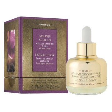 Korres Golden Krocus Safran DOR Elixir Anti-Age, Χρυσός Κρόκος Κοζάνης, Ελιξίριο Νεότητας, Ομορφιάς, Αντιγήρανσης 30ml