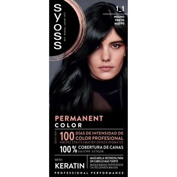 Syoss Permanent Color 1-1 Μαύρο Syoss Permanent Color 1-1 Μαύρο