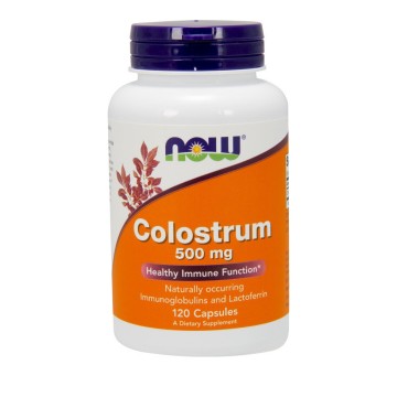Now Foods Colostrum 500 mg 120 gélules végétales