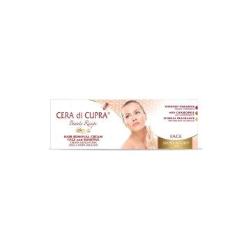Cera Di Cupra Hair Removal Cream Face&Sensitive Areas, Κρέμα Αποτρίχωσης Για Πρόσωπο Και Ευαίσθητες Περιοχές 50ml