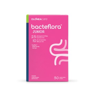 Olonea Bacteflora Junior, Προβιοτικά-Πρεβιοτικά για το Εντερικό Μικ... Olonea Bacteflora Junior, Προβιοτικά-Πρεβιοτικά για το Εντερικό Μικ...