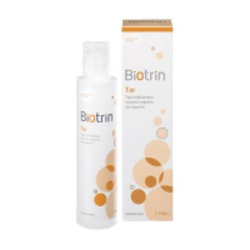 Liquido detergente per catrame Biotrin - Liquido detergente per la testa e il corpo pelosi, 150 ml