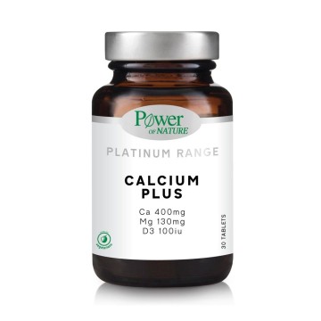 Power Health Classics Platinum Calcium Plus, калций, магнезий и витамин D3, 30 капсули