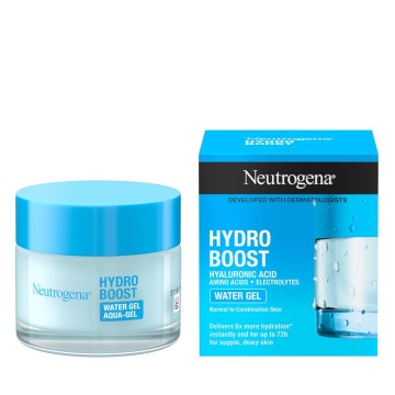 Neutrogena Hydro Boost Water Gel Хидратиращ крем за лице под формата на гел за нормална/комбинирана кожа 50 ml