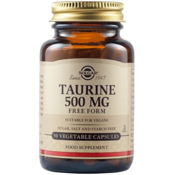 Solgar Taurine 500 mg 50 Gélules