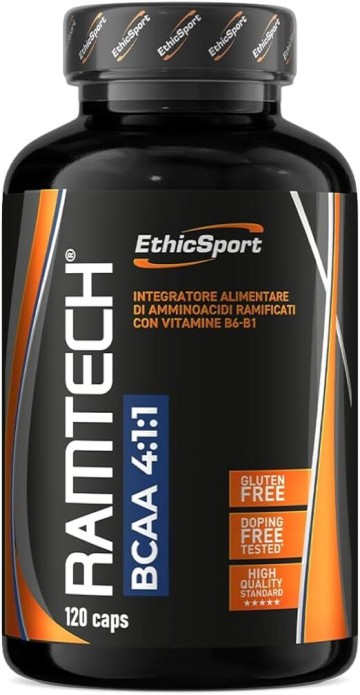 EthicSport Ramtech BCAA 4:1:1, 120 κάψουλες