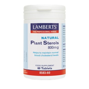 Lamberts Plant Sterols, Φυτικές Στερόλες 800mg 60Tabs