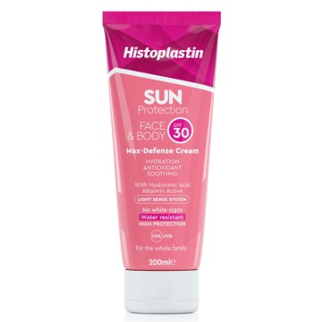 Heremco Histoplastin Sun Protection Face & Body Max Defense Cream SPF30 200ml