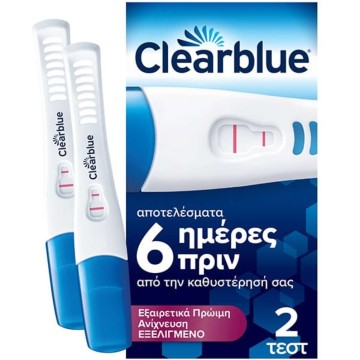 Clearblue Τεστ Εγκυμοσύνης για Εξαιρετικά Πρώιμη Ανίχνευση Εξελιγμέ...
