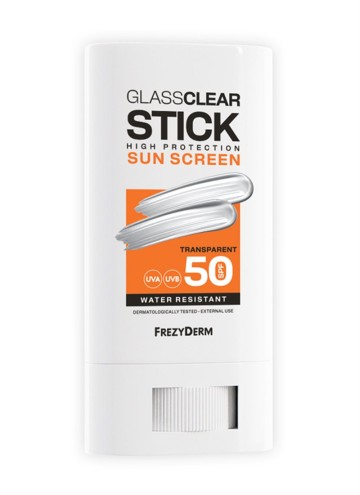 Frezyderm Glass Clear Stick Sun Screen SPF50, 20ml Frezyderm Glass Clear Stick Sun Screen SPF50, 20ml