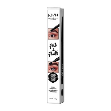NYX Professional Makeup Fill & Fluff Μολύβι Φρυδιών 0.2gr NYX Professional Makeup Fill & Fluff Μολύβι Φρυδιών 0.2gr
