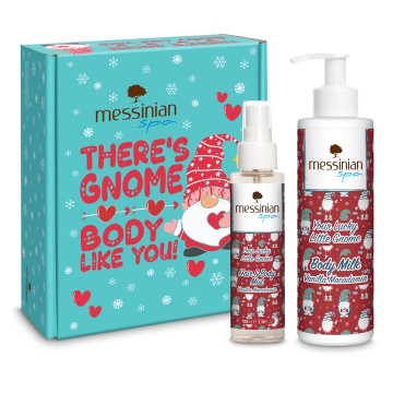 Messinian Spa Lucky Little Gnome Vanilla Macadamia Box with Body Mi...