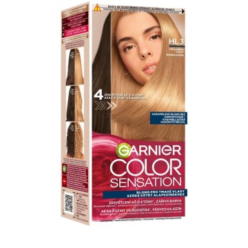 Garnier Color Sensation HL3 Ξανθό Ανοιχτό Μελί 40ml Garnier Color Sensation HL3 Ξανθό Ανοιχτό Μελί 40ml
