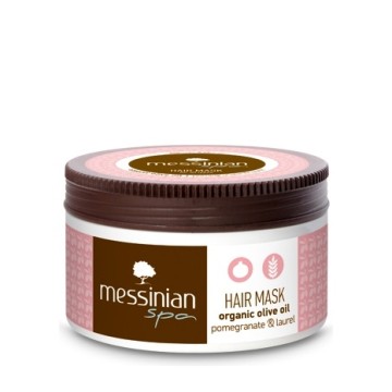 Messinian Spa Hair Mask Pomegranate-Laurel (Ρόδι-Δάφνη) 250ml
