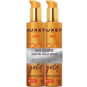 Nuxe Promo Sun Oil Gold SPF30, 2x150ml