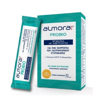 Elpen Almora Plus Probio, Probiotici con Elettroliti 10 x 4.5 gr