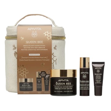 Apivita Promo Queen Bee Αντιγηραντική Κρέμα Πλούσιας Υφής 50ml & Αν...