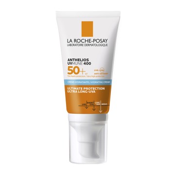 La Roche Posay Anthelios Uvmune 400 Spf 50+ Sonnenschutz-Feuchtigkeits-Gesichtscreme mit Duft, 50 ml