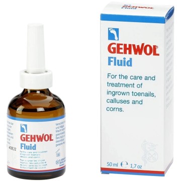 Gehwol Fluid Fluide Apaisant pour Cuticules, Callosités et Ongles Incarnés Irrités 50 ml