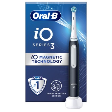 ORAL-B iO Series 3 Magnetic Black, Ηλεκτρική Οδοντόβουρτσα