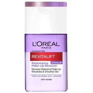 LOreal Paris Revitalift Replumping Make-Up Remover Eye & Lip 125ml