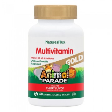 Natures Plus Animal Parade Gold Cherry 60tabs Natures Plus Animal Parade Gold Cherry 60tabs