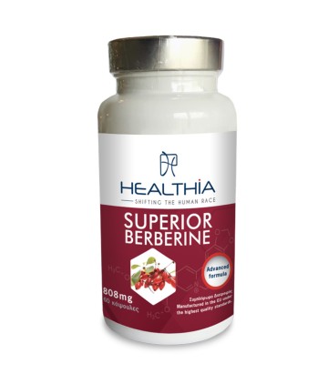 Healthia Superior Berberine 808mg, 60 κάψουλες