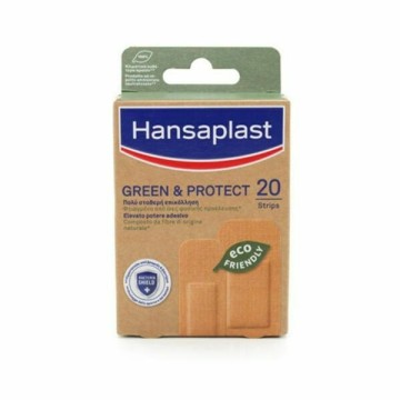 Подушечки клейкие Hansaplast Green & Protect 20шт.