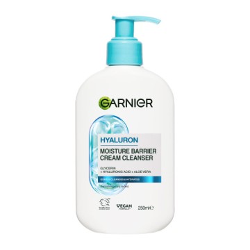 Garnier Hyaluron Moisture Barrier Cream Cleanser, 250ml