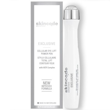 Skincode Exclusive Cellular Eye-Lift Power Pen, Stylo-sérum hydratant pour les cernes/poches 15 ml