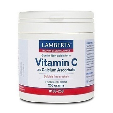 Lamberts Vitamin C as Calcium Ascorbate 250gr