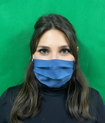 Maskë mbrojtëse e papërshkueshme nga uji Westmed blu