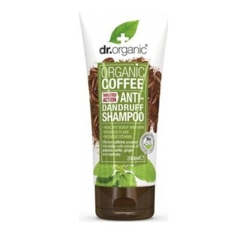 Шампунь против перхоти Doctor Organic Coffee Mint 200мл