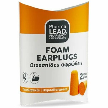 Pharmalead Ωτοασπίδες Αφρώδεις σε Πορτοκαλί Χρώμα 2τμχ Pharmalead Ωτοασπίδες Αφρώδεις σε Πορτοκαλί Χρώμα 2τμχ