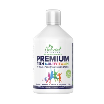 Natural Vitamins Premium Teen Multivitamin, 500ml