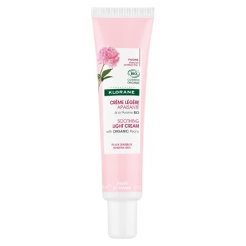 Klorane Pivoine Crema Leggera Lenitiva con Peonia Biologica 40ml