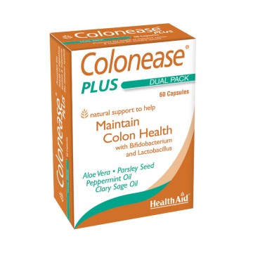 Health Aid Colonease Plus, Συμπλήρωμα Διατροφής για τη Δυσπεψία/Φούσκωμα 60Caps