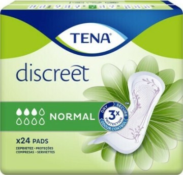 Tena Discreet Normal 24τμχ Tena Discreet Normal 24τμχ