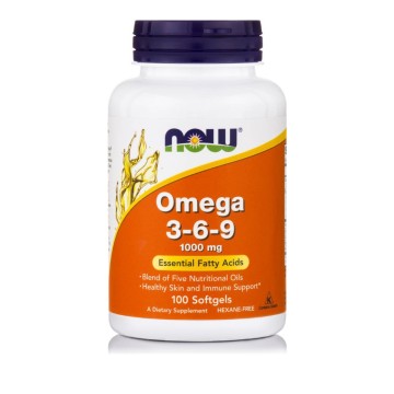Now Foods Omega 3-6-9 1000 mg 100 Weichkapseln