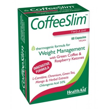 Health Aid Coffe Slim Πράσινος Καφές 60caps
