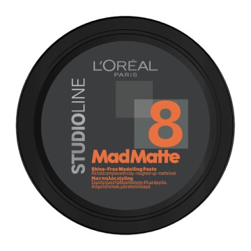 LOreal Paris Studio Line MadMatte Shine-Free Modeling Paste 8, 75ml LOreal Paris Studio Line MadMatte Shine-Free Modeling Paste 8, 75ml