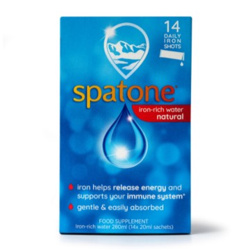 Spatone Iron Rich Water Natural 14 x 20ml Spatone Iron Rich Water Natural 14 x 20ml