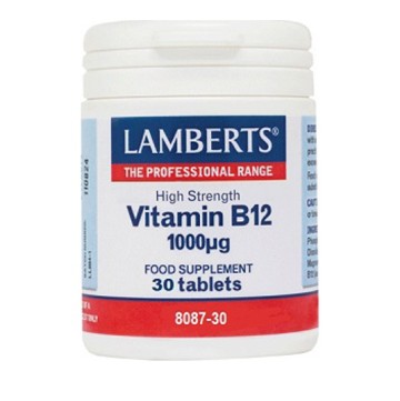 Lamberts Витамин B12 1000μg 30 табл