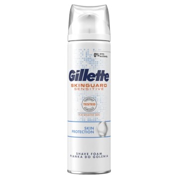 Gillette SkinGuard Sensitive Αφρός Ξυρίσματος 250ml