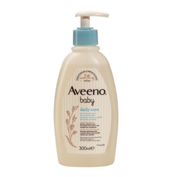 Aveeno Baby Daily Care очищающая жидкость для тела и волос 300 мл